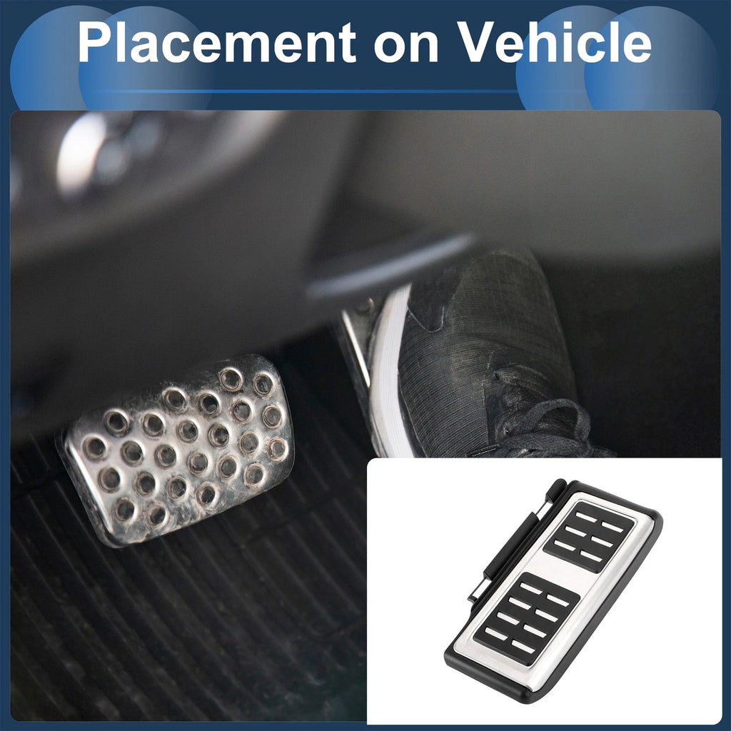 1 Pcs Dead Pedal Pad Cover Replacement for Audi A3 (2005–2013)