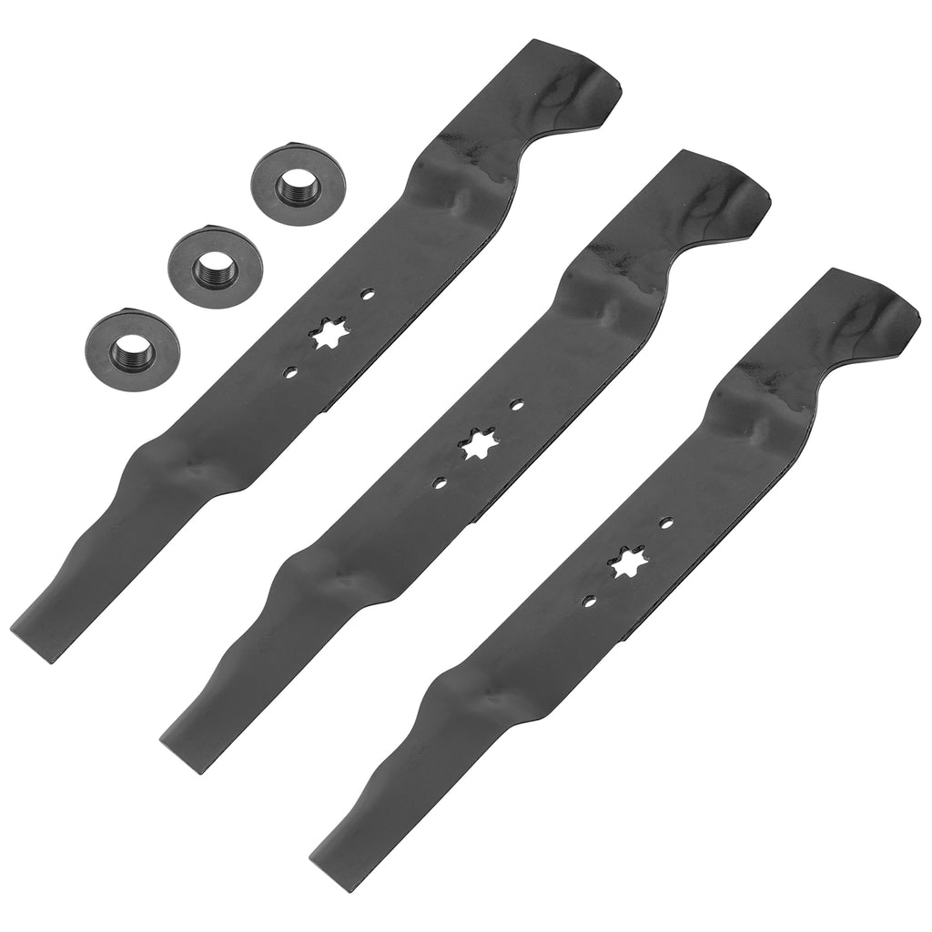 54 Inch Deck Blade Set with Nuts for Toro GT2300 (2012–2018)
