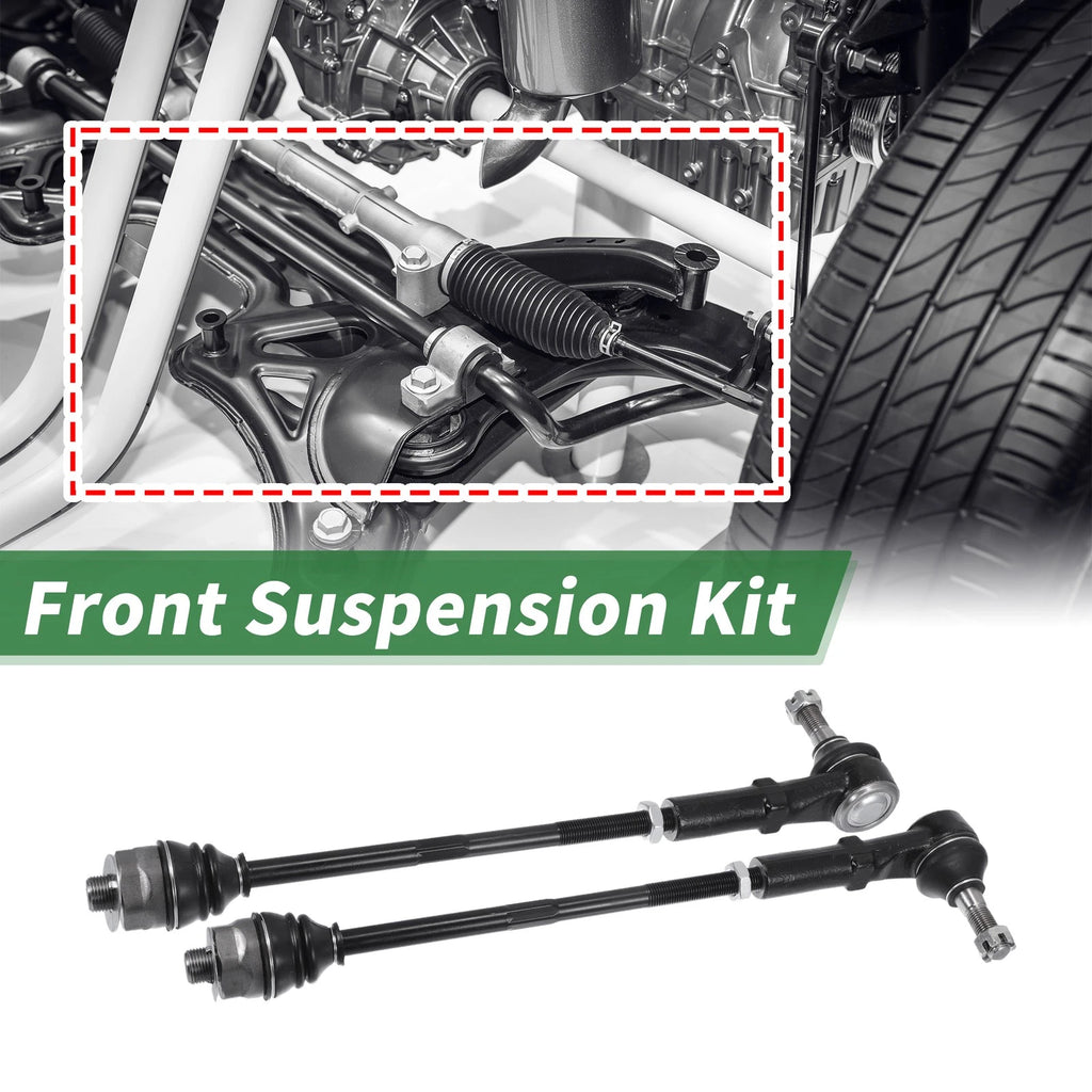 6pc Front Suspension Kit Tie Rod End Sway Bar Link for Chevrolet Silverado 2500 (2011–2020)