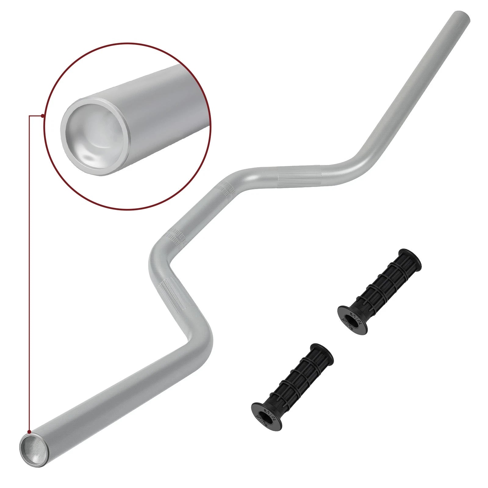 Handle Bar & Grip for Yamaha Raptor 700 700R (2006–2012) 1S3-26111-10-00