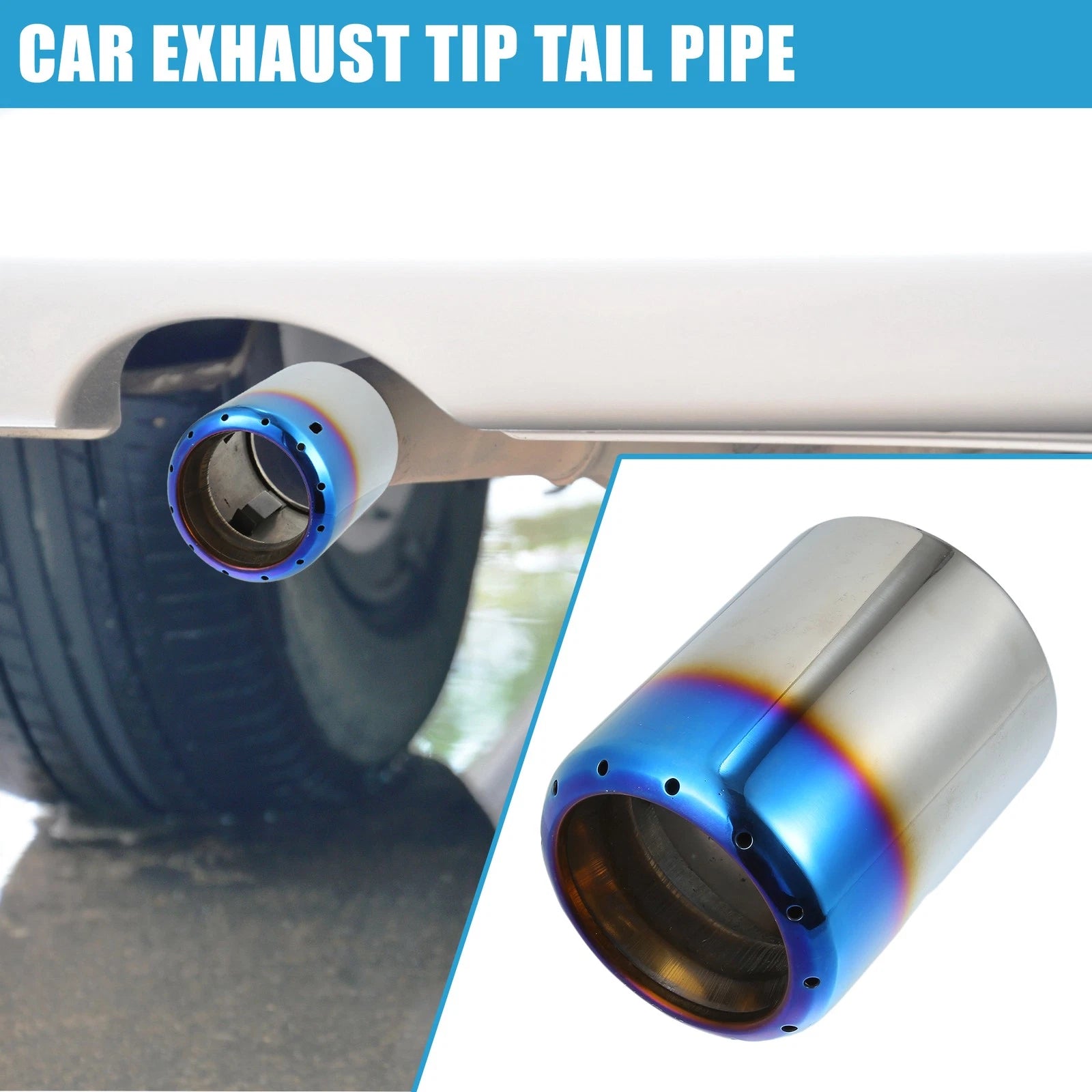 Car Exhaust Tip Tail Pipe for Mazda 6 (2013–2017) Stainless Steel