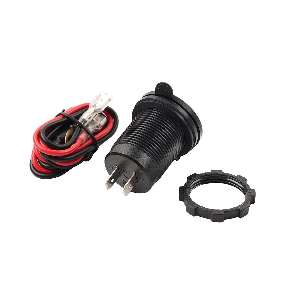 Dual USB Fast Power Charger Socket for Car Boat (12V 24V)