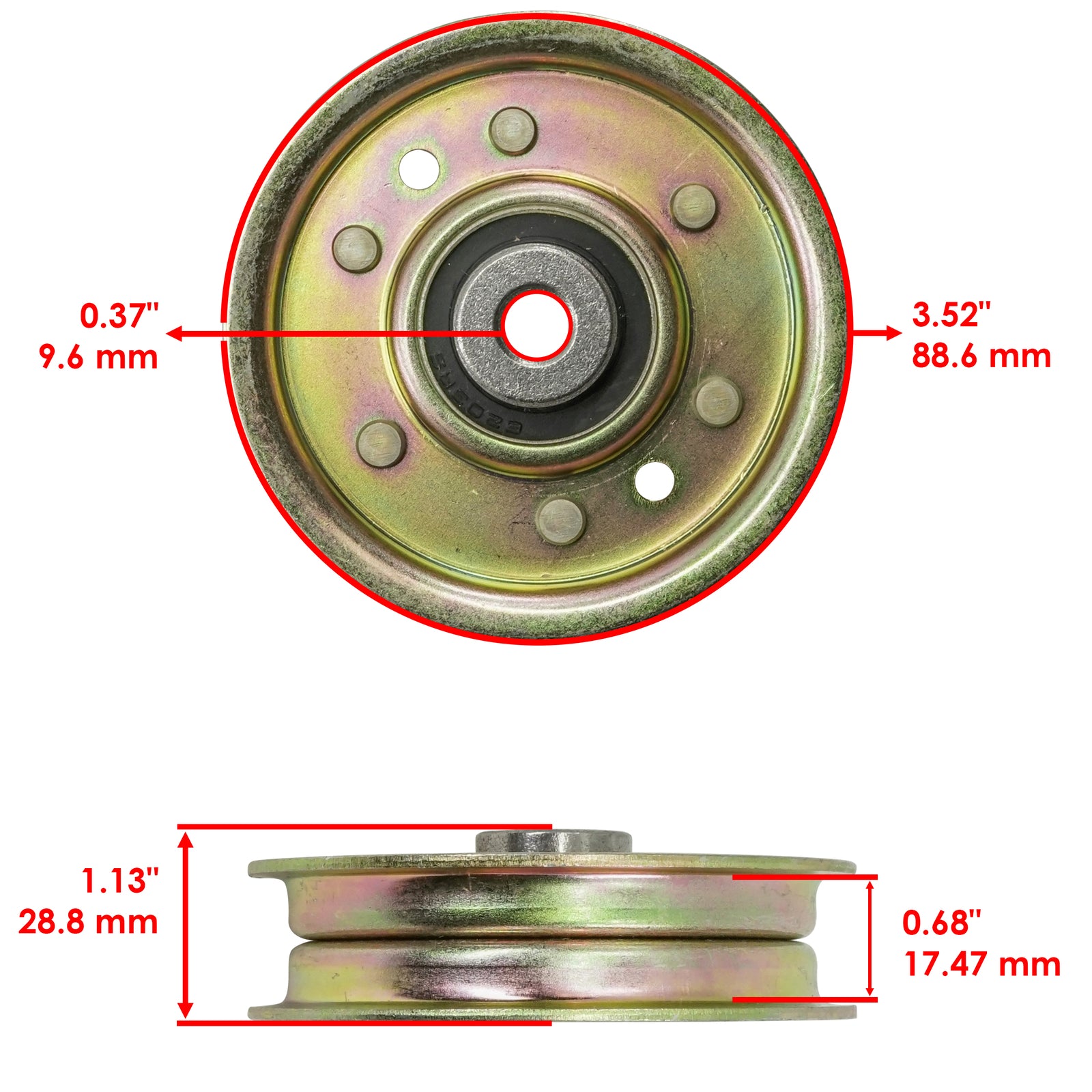 Idler Pulley Replacement for Craftsman Husqvarna (2005–2015)