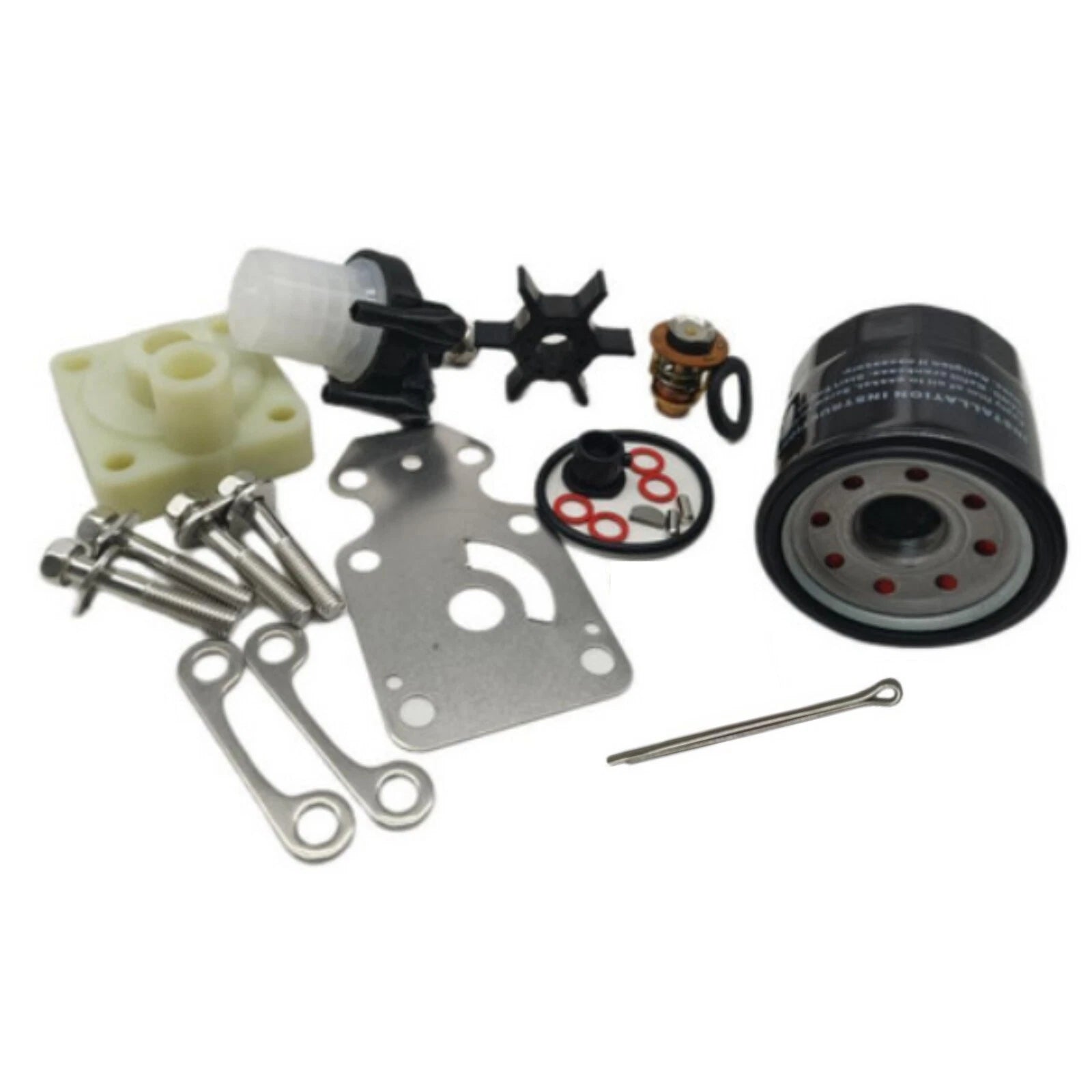 Service Kit for Yamaha Outboard F20B (20HP) (6AH-W0078-01, 5GH-13440-60)