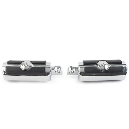 Chrome Footpegs for Harley-Davidson (10 mm, Pair)