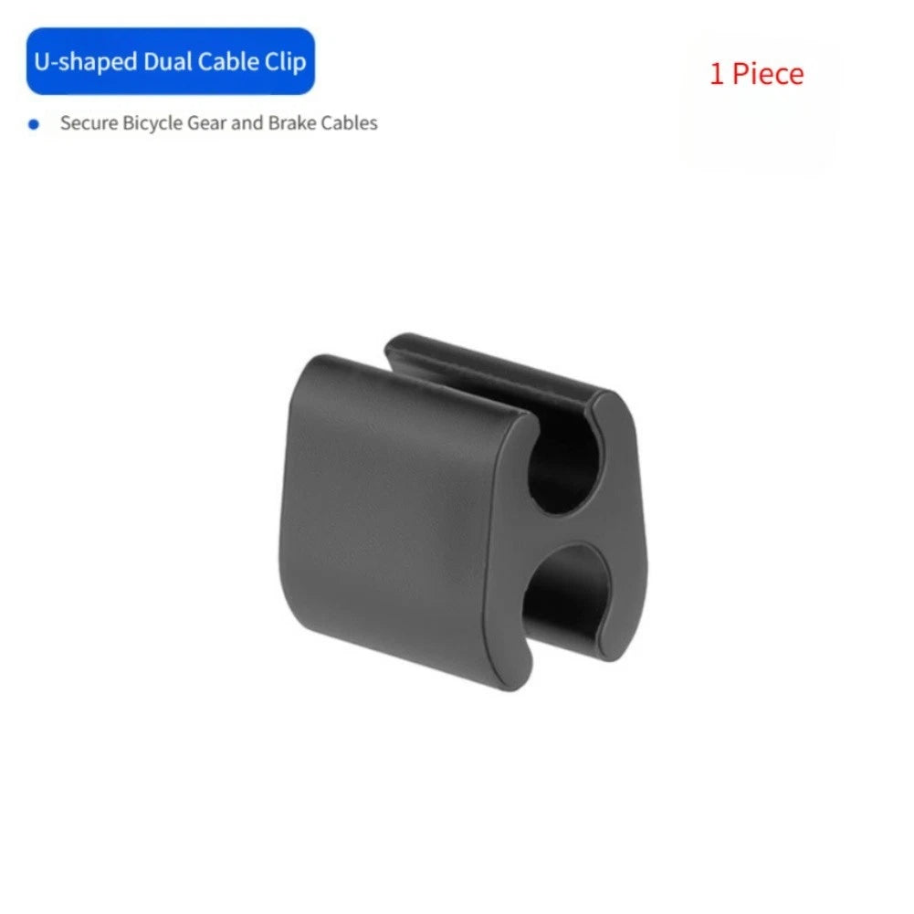 Bike Brake Cable Organizer U Type Oval Holder for 4mm 5mm Wires