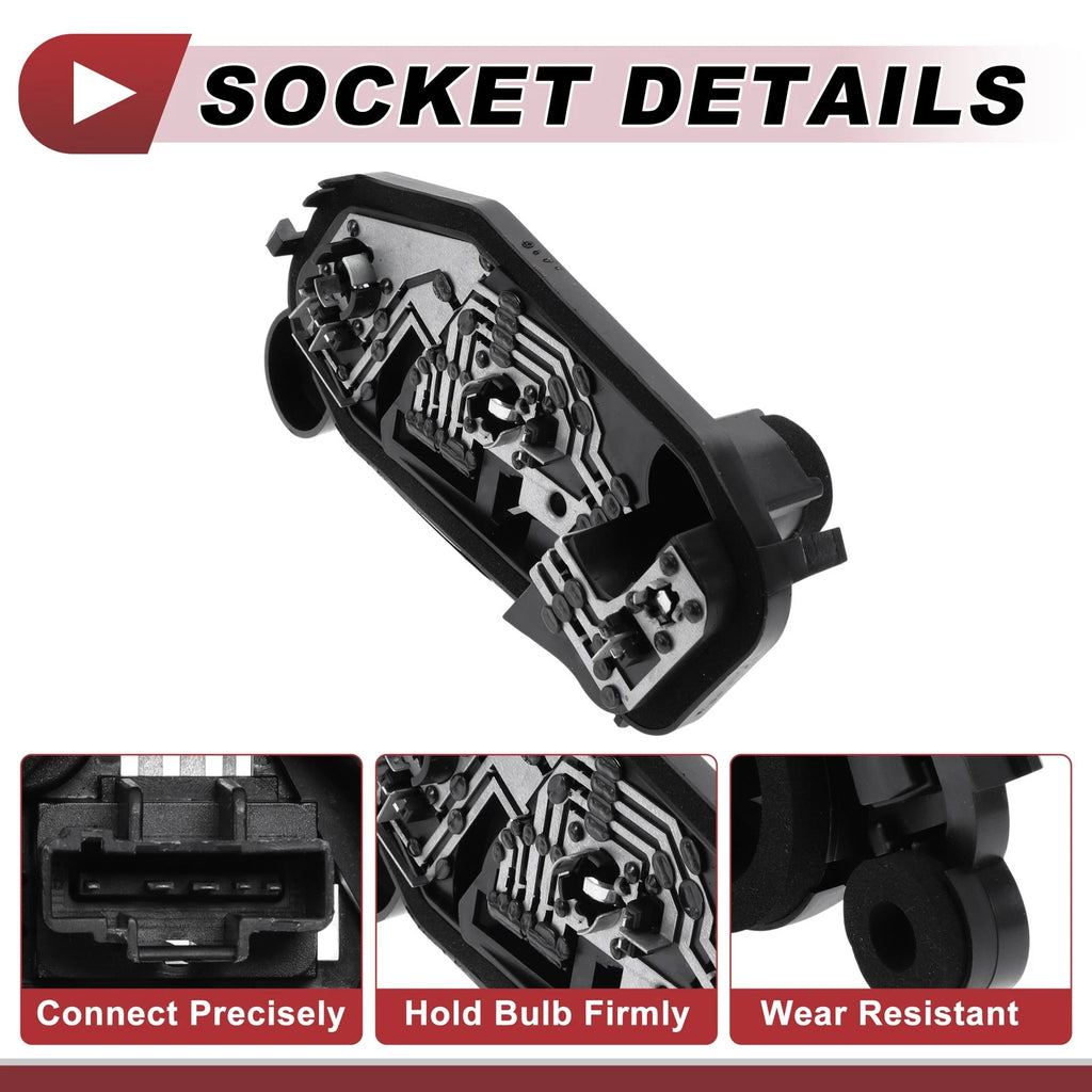 Right Tail Light Socket for Citroen C5 (2010–2013)
