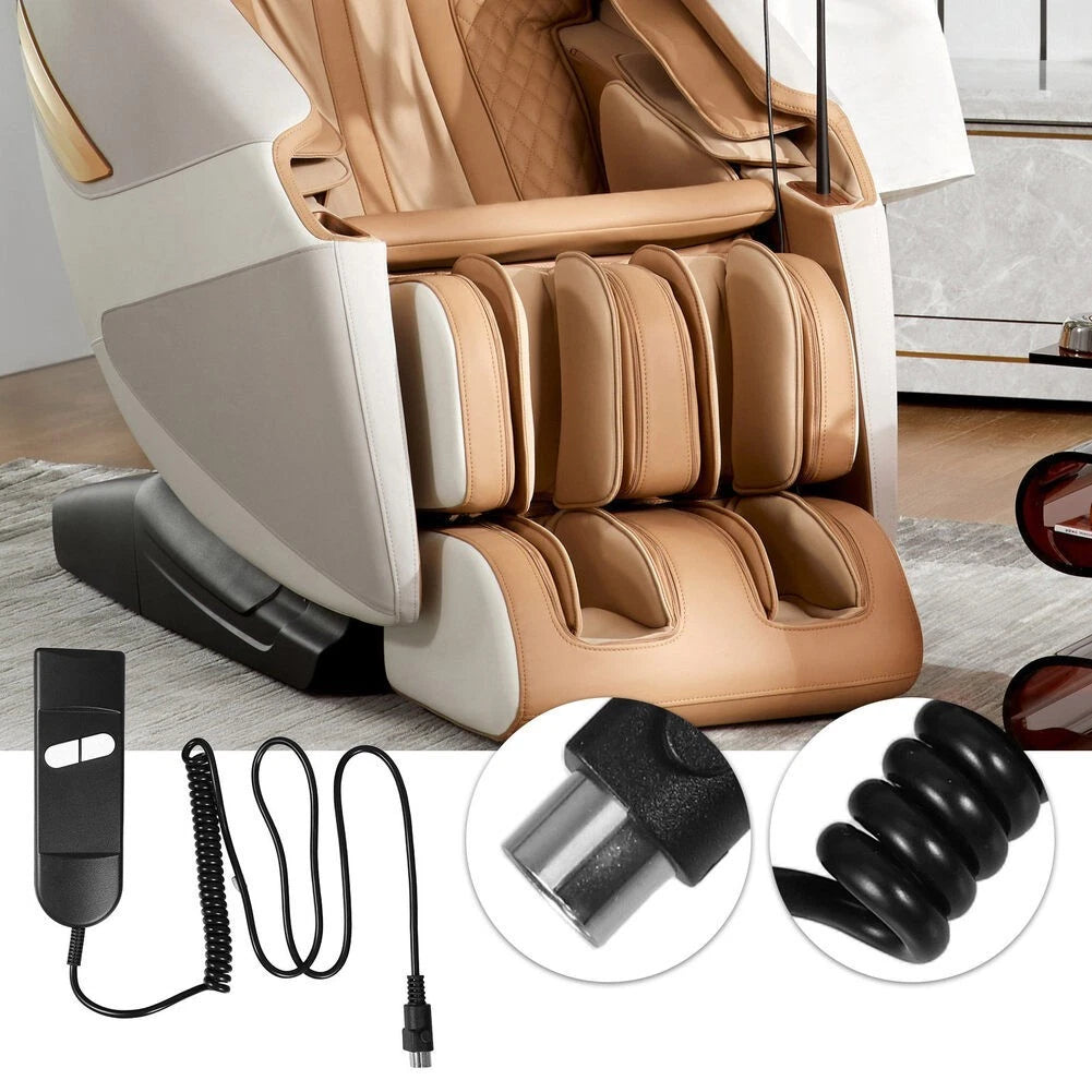 Electric Lift Chair Remote with 5 Pin Round Interface (2 Buttons)