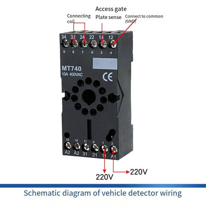 Single Channel Loop Detector 240V for Gate and Parking Entrance