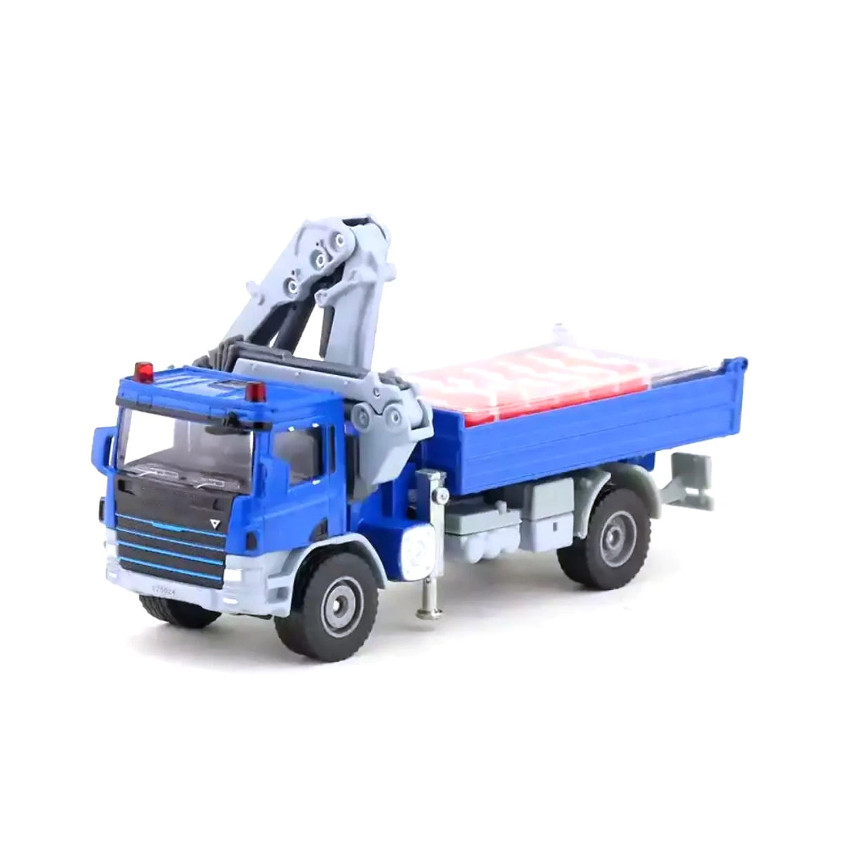 1/50 Scale Diecast Alloy Crane Truck Model for Construction Vehicle