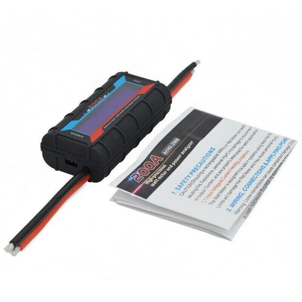 LCD Volt Amp Meter Analyzer for RC Battery Solar Power