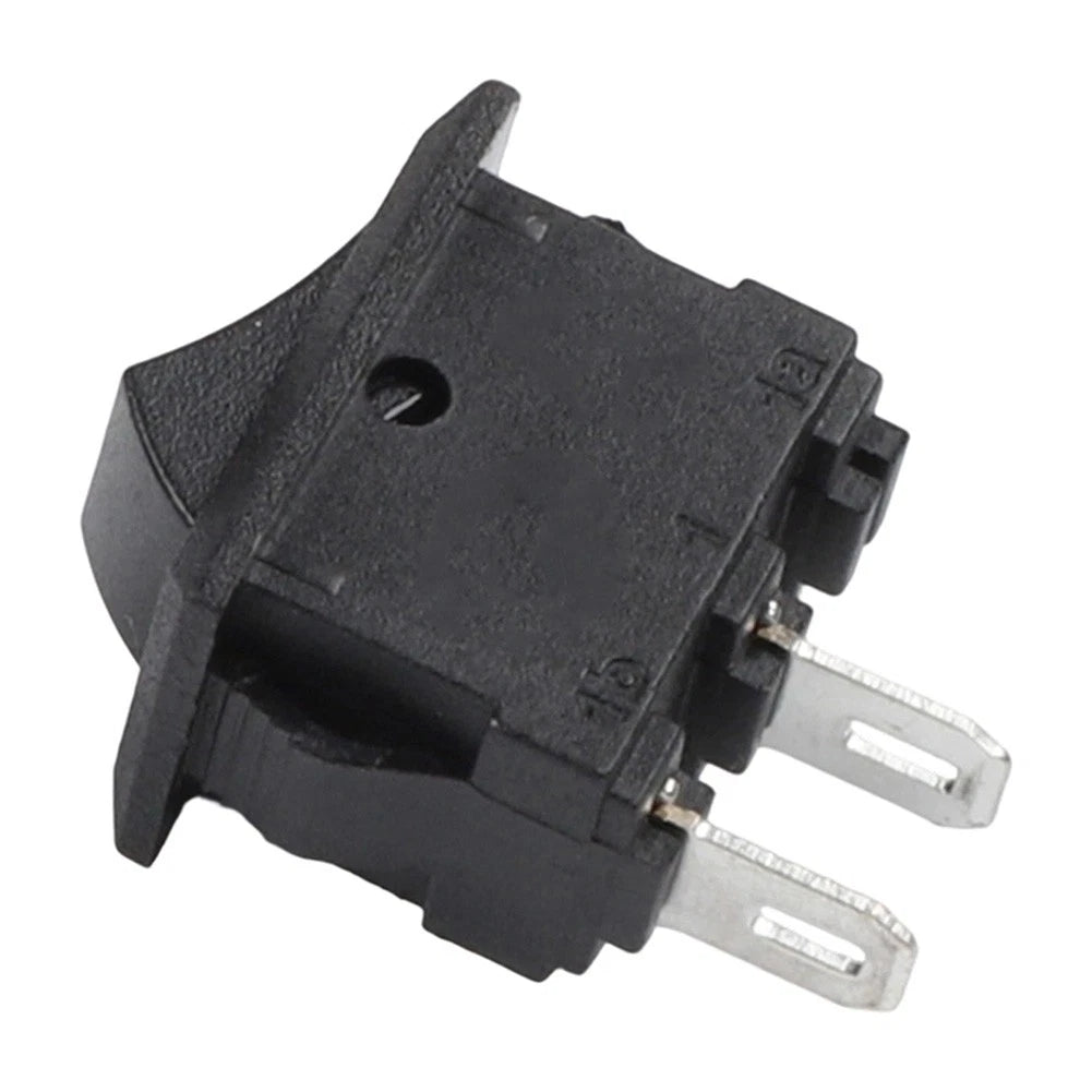 20PCS Rocker Switch 2 Pin ON OFF 125VAC 6A for Electrical Projects