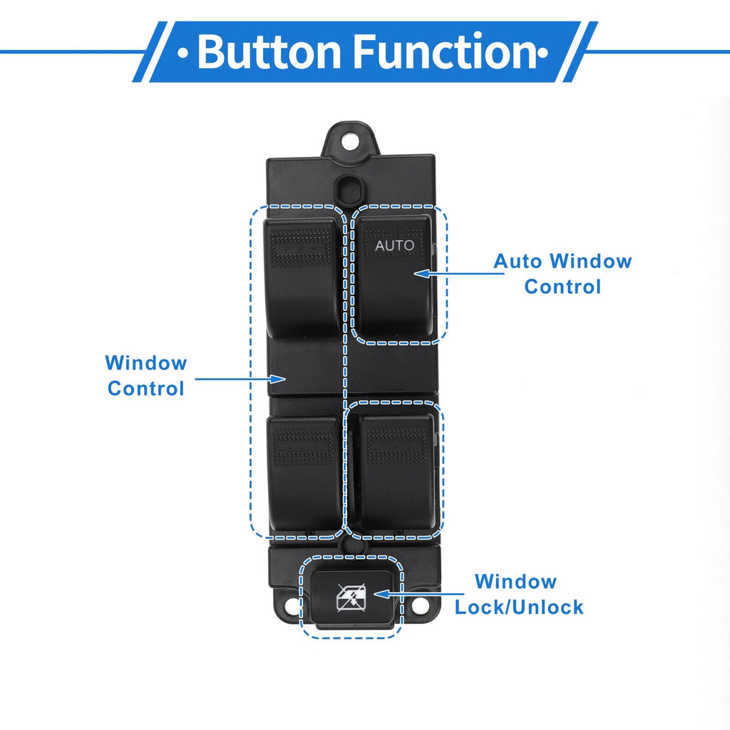Power Window Switch for Mazda BT-50 (No.UP1966350)