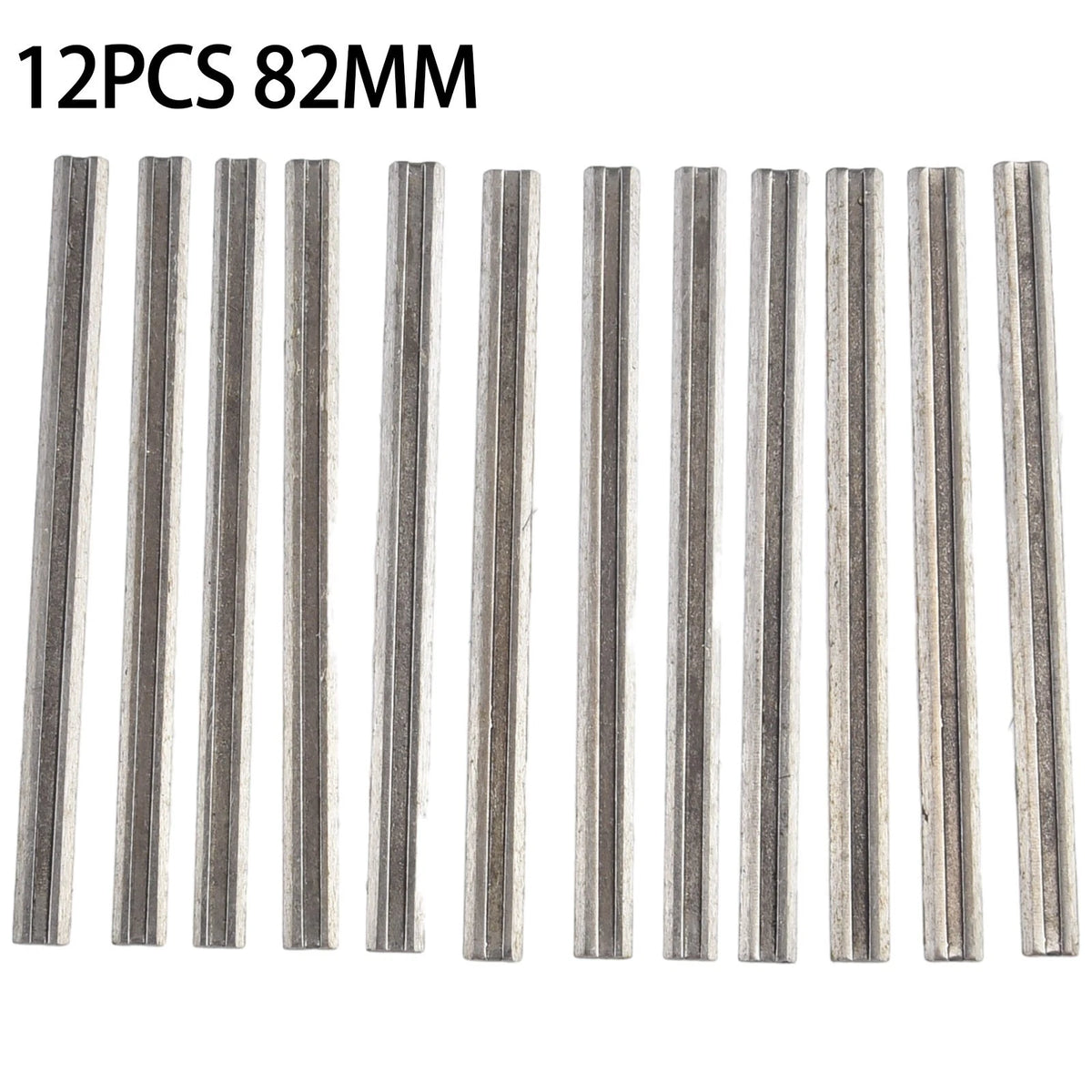 12pcs Reversible Tungsten Carbide Straight Blades for Woodworking Planer
