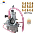 Carburetor & Main Jets for Kawasaki KX60 KX65 Bayou 185 KLF185A (1983–2014)