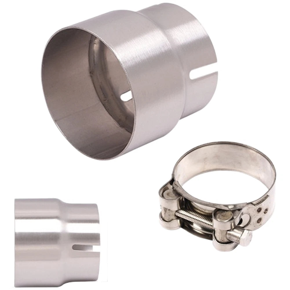 Stainless Steel Exhaust Fitting for Motorcycle 51-62mm