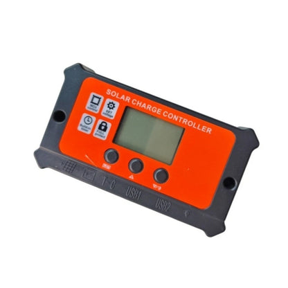 10A Solar Charge Controller for Dual Voltage 12V 24V with LCD Display