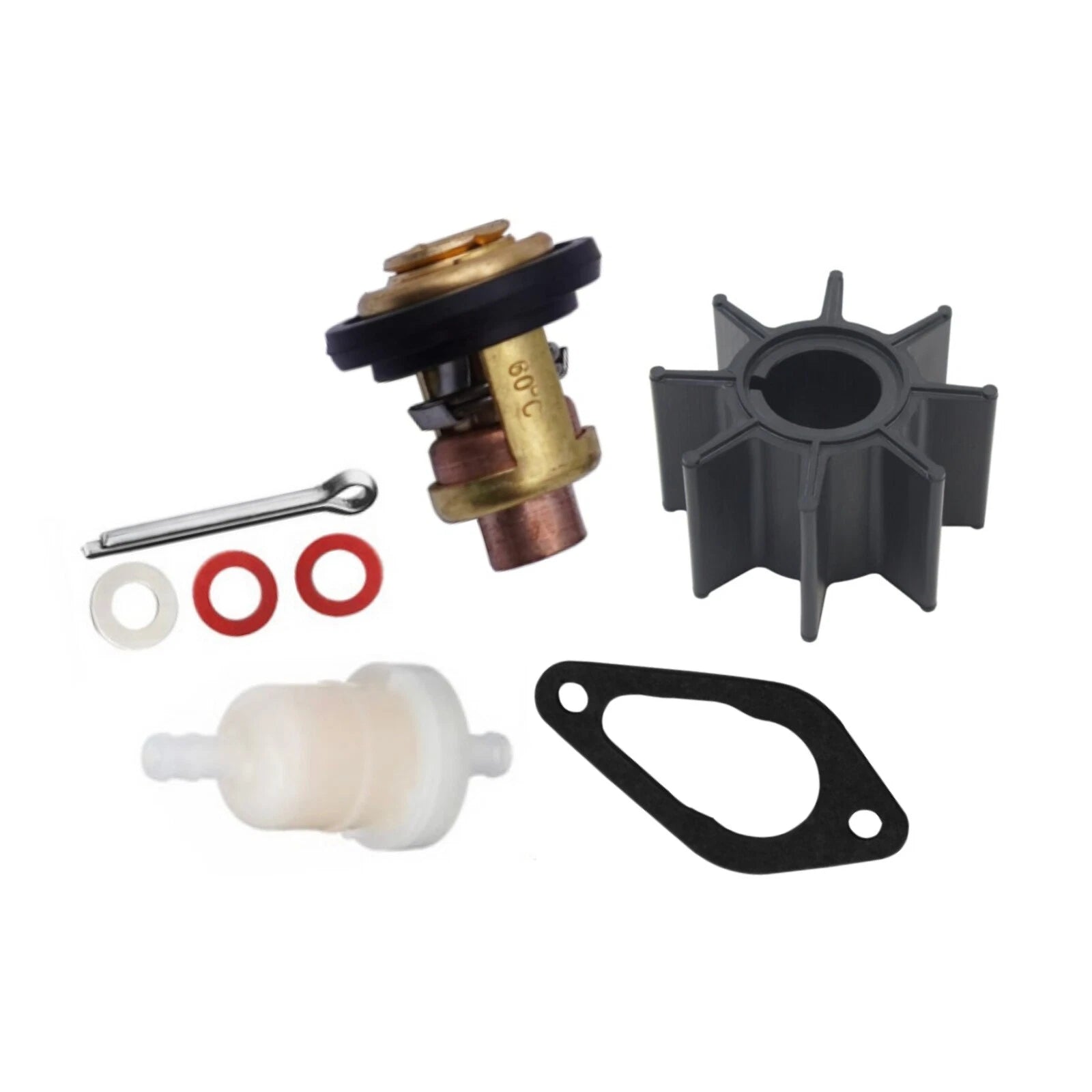 Maintenance Repair Kit for Tohatsu 9.9/15/20HP Outboard (3SA-87500-0, 334-65021)