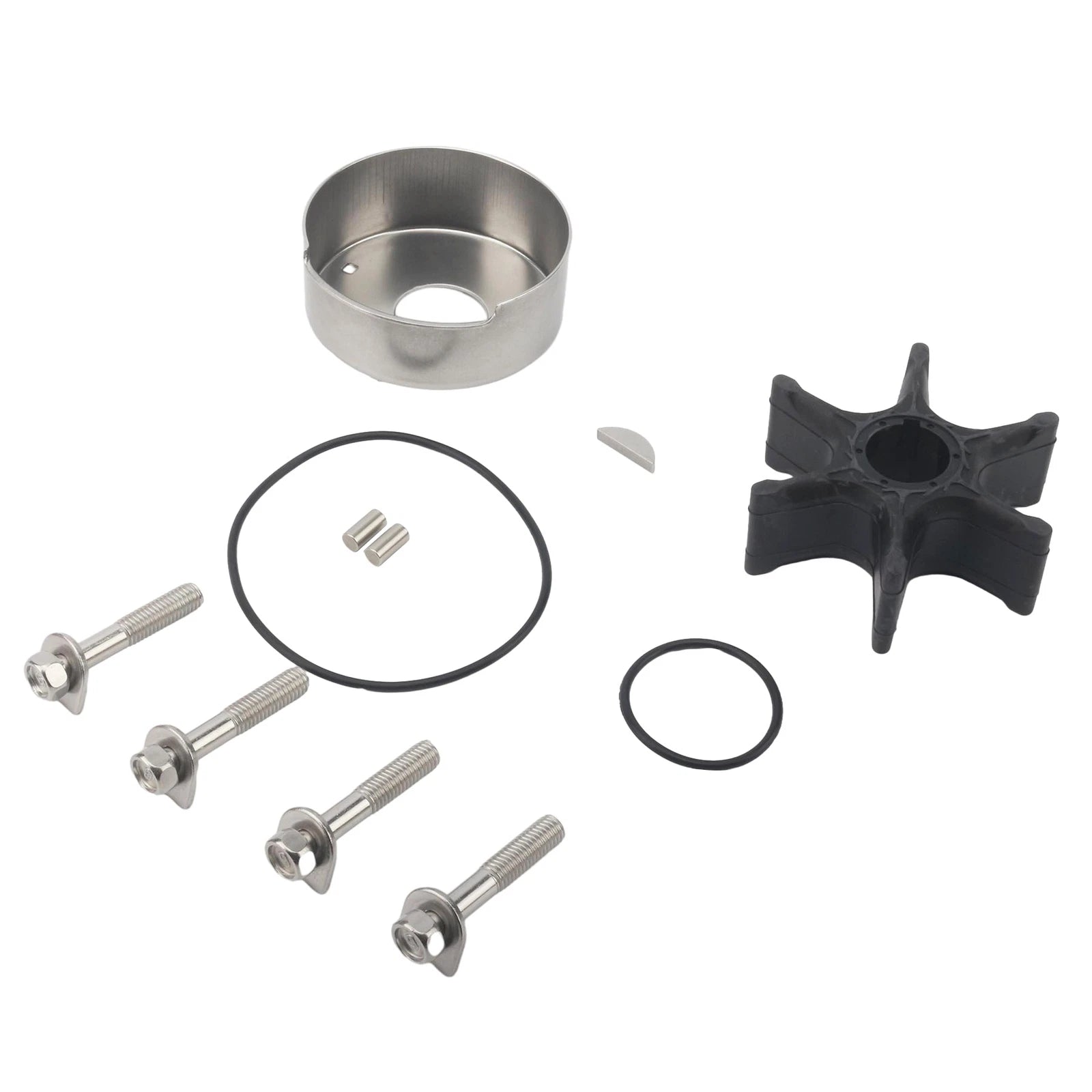 Water Pump Impeller Repair Kit for Yamaha Outboard (60X-W0078-00)