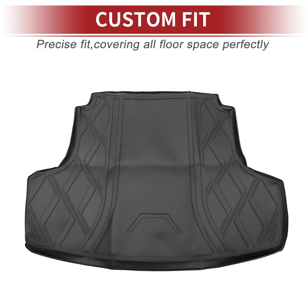 Rear Cargo Liner Trunk Mat for Hyundai Sonata (2020–2023) Diamond TPE