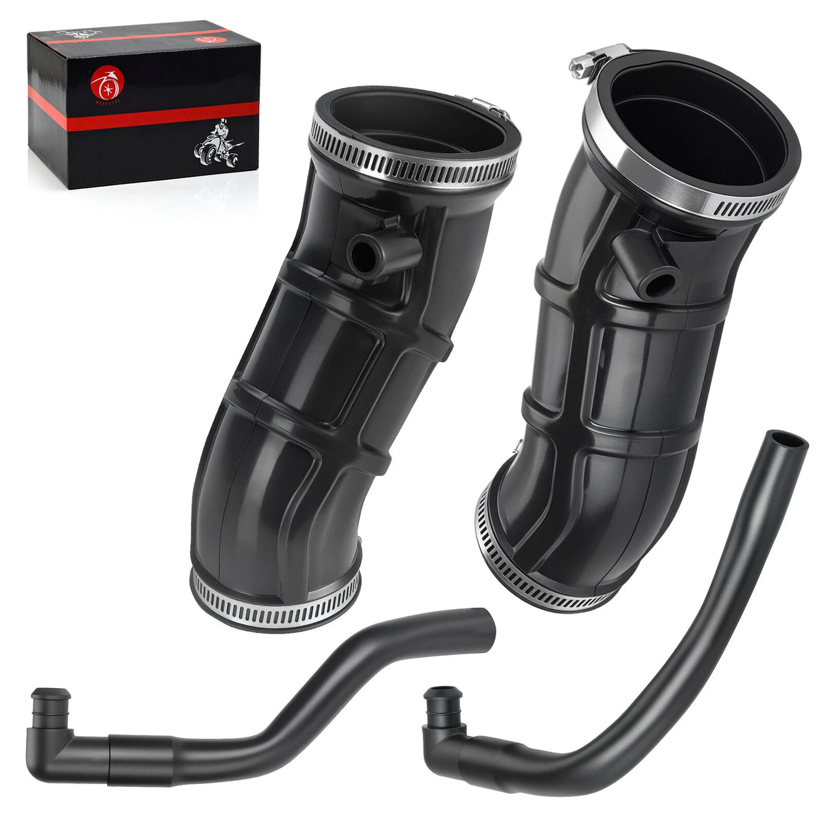 Left + Right Intake Tube & Pipe for Yamaha Raptor 660R (2001–2005)