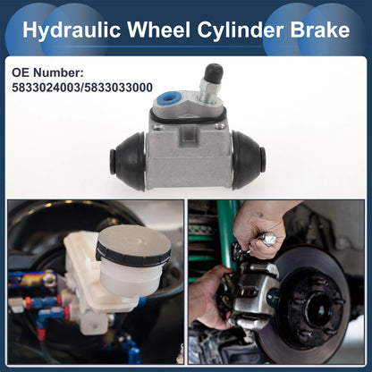 Rear Left Brake Wheel Cylinder Replacement for Hyundai Pony Excel (1989–1995)