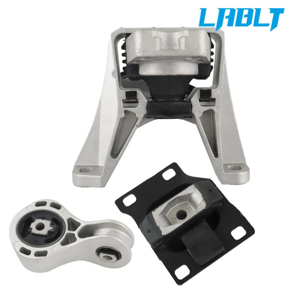 Set of 3 Engine Motor & Trans Mounts for Ford Focus L4 2.0L (2008–2011)