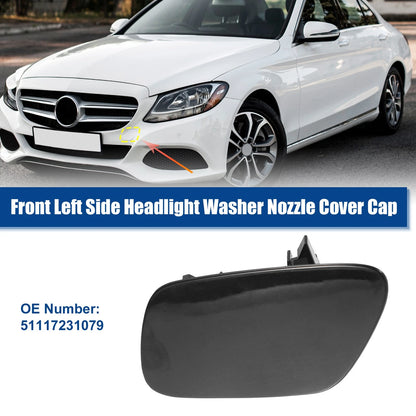 Headlight Washer Nozzle Cover Cap for BMW Z4 E89 (2009–2016) - Black