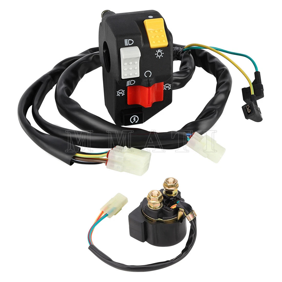 Handlebar Kill Switch & Starter Relay for Honda TRX450ER (2006–2014) 35200-HN1-A41
