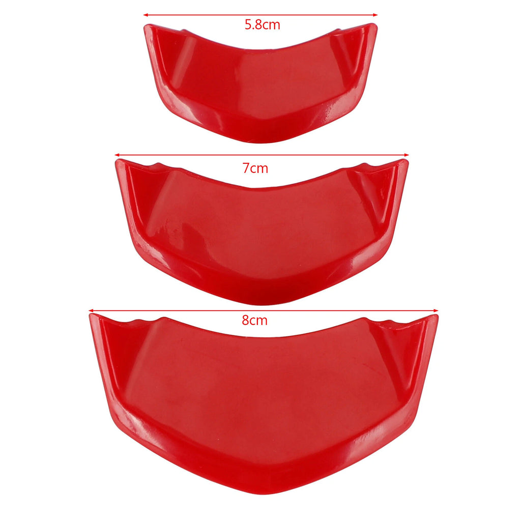 Front Decorative Horn Cover for Vespa Sprint Primavera 125/150 (2014–2021) Red T9