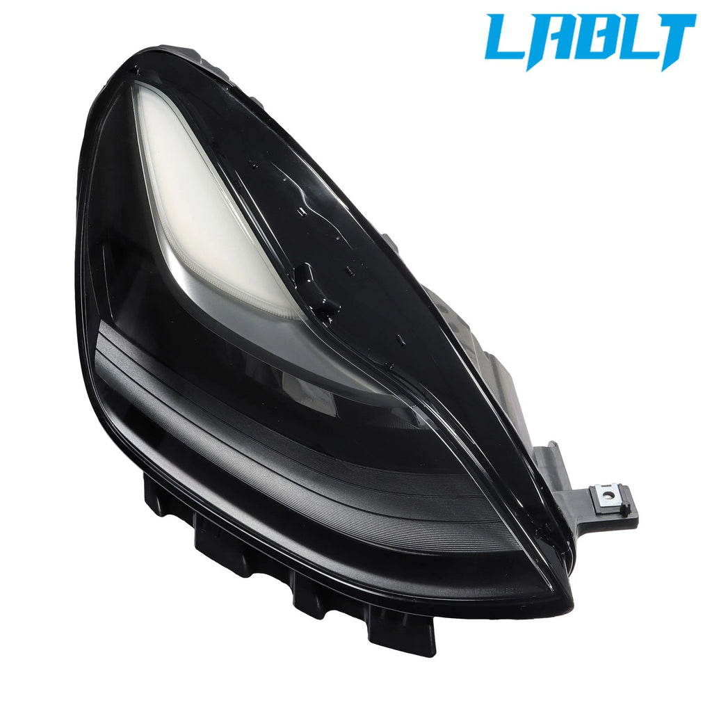 Right Side Headlight LED Projector Black for Tesla Model 3 Y (2021–2023)