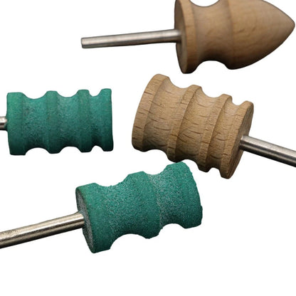 Leather Edge Sanding Set for Edge Sealing Process