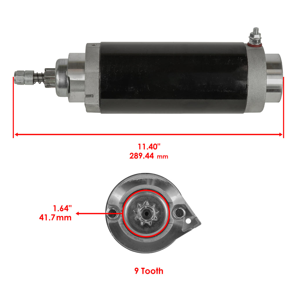 Starter Motor Replacement for Marine Outboard V200ELPT V200EXLPT (1978–1980)
