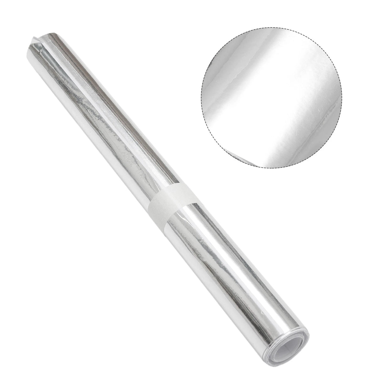 Silver Chrome Mirror Vinyl Wrap Film for Cars (Universal Fit)