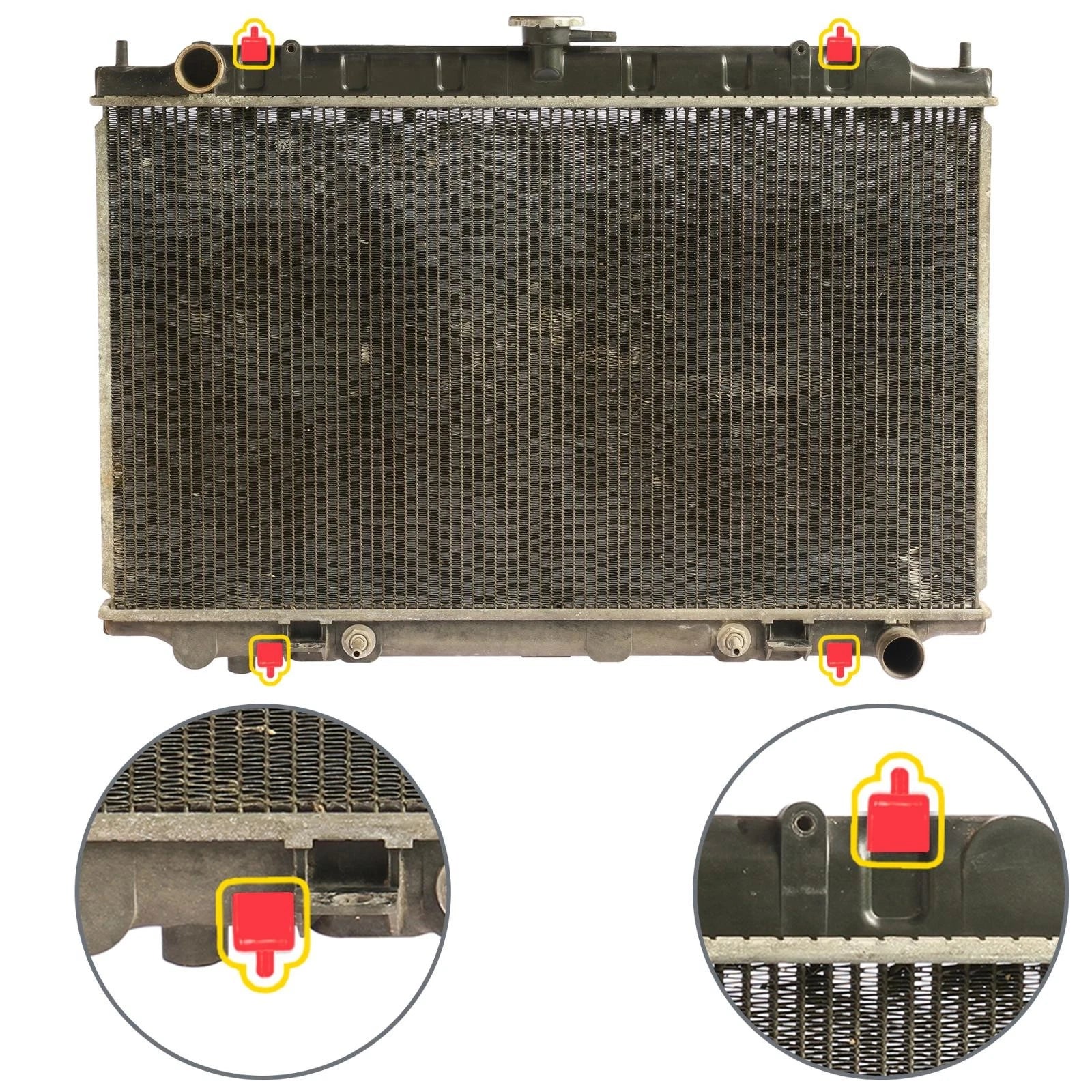 4Pcs Radiator Isolators for GM