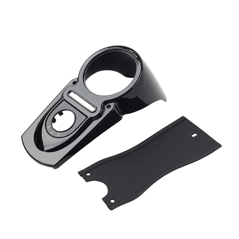 Fuel Tank Console & Gas Tank Panel Bib for Harley Dyna FXDF FXDB (2006–2017)