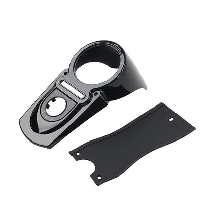 Fuel Tank Console & Gas Tank Panel Bib for Harley Dyna FXDF FXDB (2006–2017)