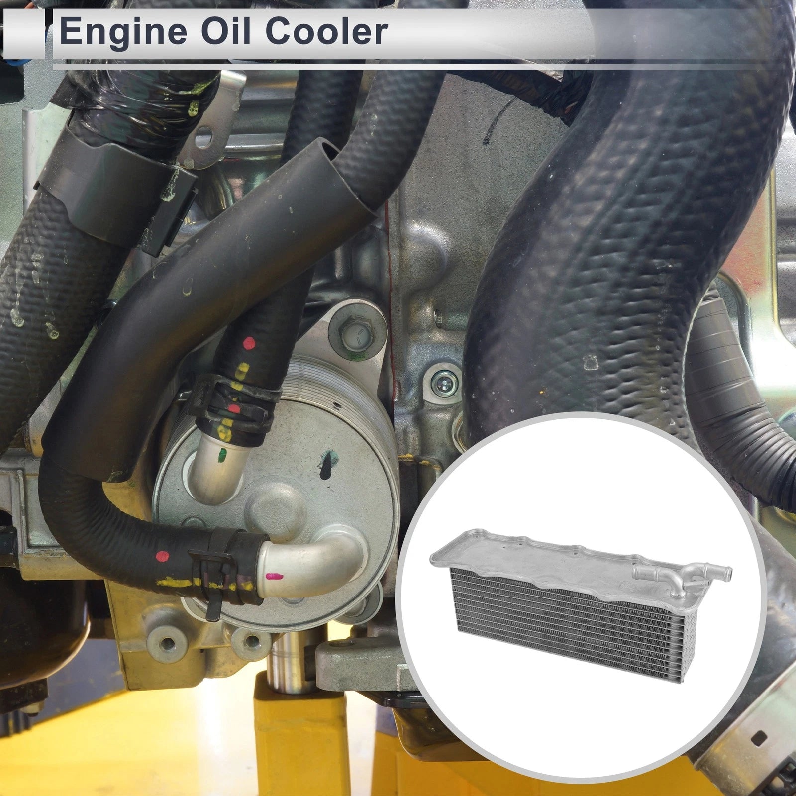 Engine Oil Cooler for Volkswagen Jetta 2013-2022 Transmission Cooler Set