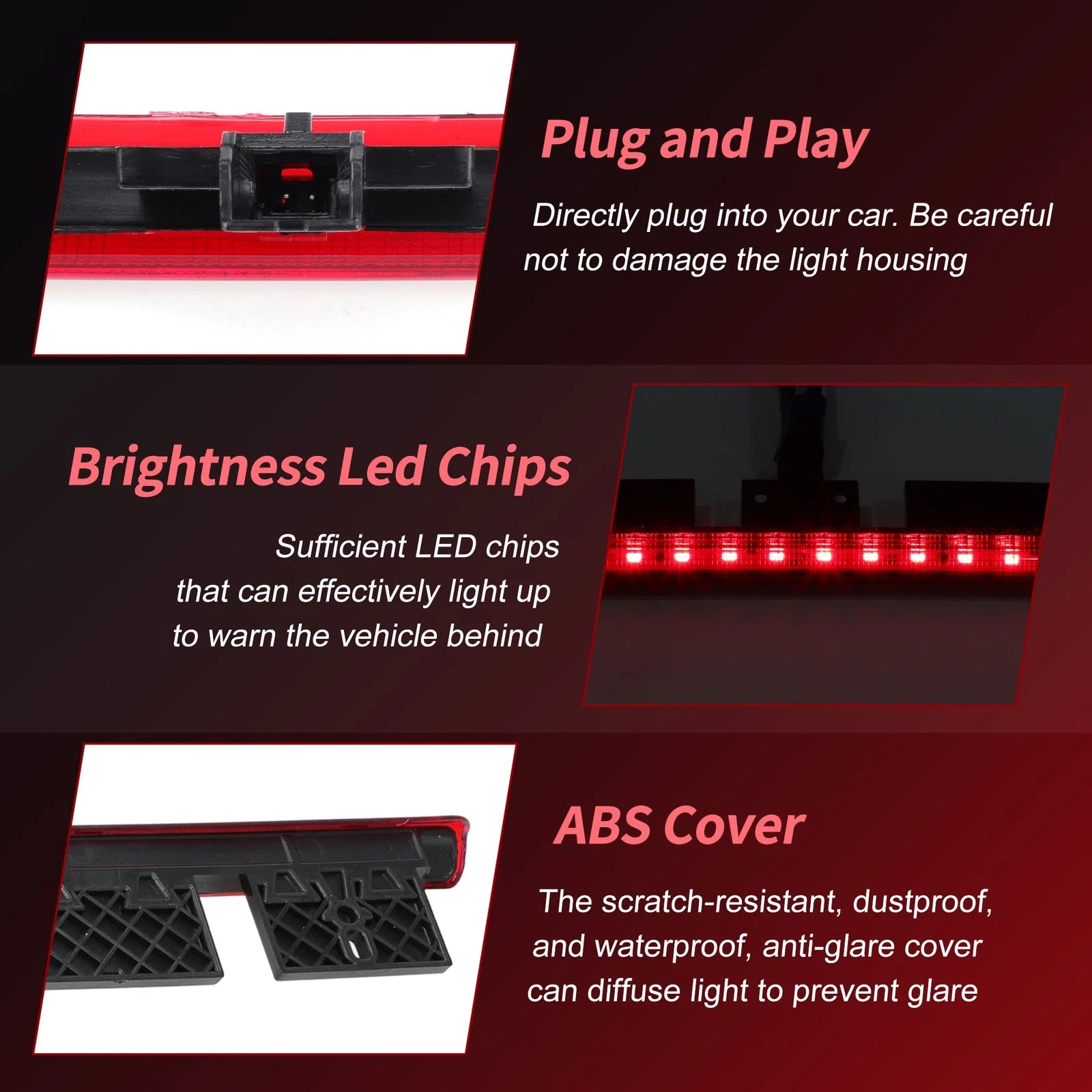 LED Third Brake Light for Mini Cooper R52 (2005–2008) 63256961016