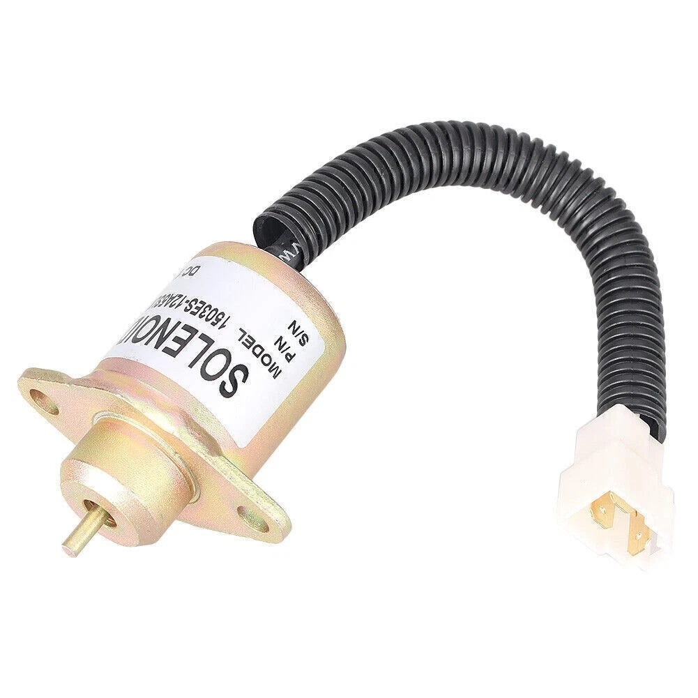 12V Fuel Shut Down Solenoid Valve Kubota Yanmar Synchro Start
