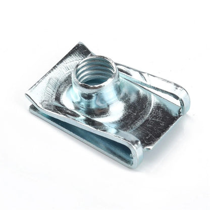 60 Pcs M8 Manganese Steel U Clips U Nut Fasteners for Car SUV
