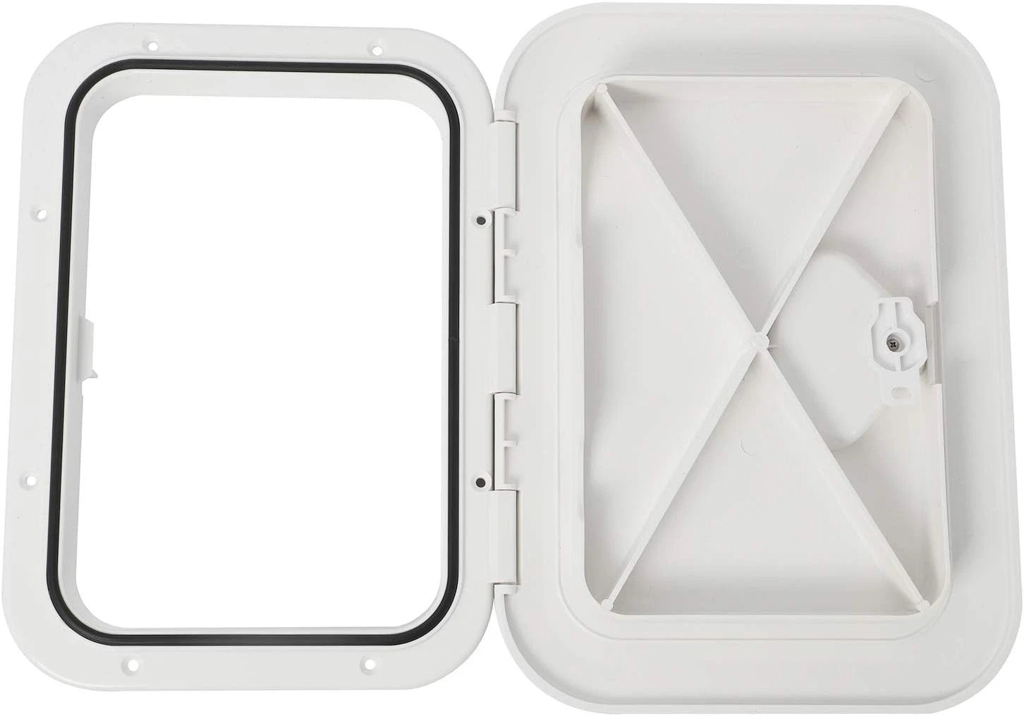 Deck Access Hatch & Lid for Marine Boat (10-5/8" X 14-3/4")