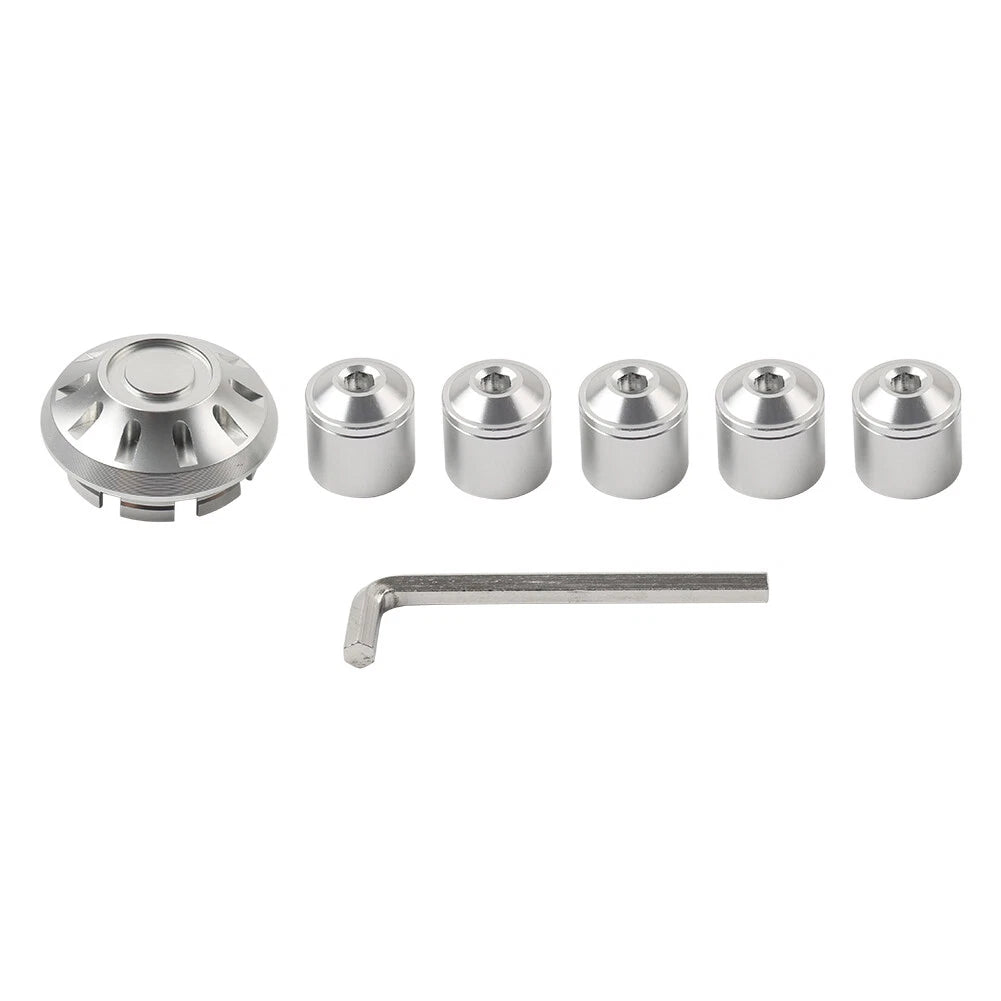 Front Hubcap Screw Wheel Hub Cover for Vespa Primavera/Sprint 150 (2013–2021)