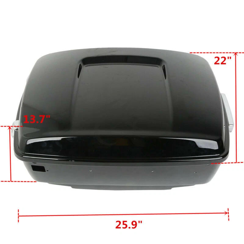 King Trunk Backrest w/ Speakers for Harley Touring CVO Road Glide (2014–2026)