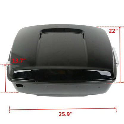 King Trunk Backrest w/ Speakers for Harley Touring CVO Road Glide (2014–2026)