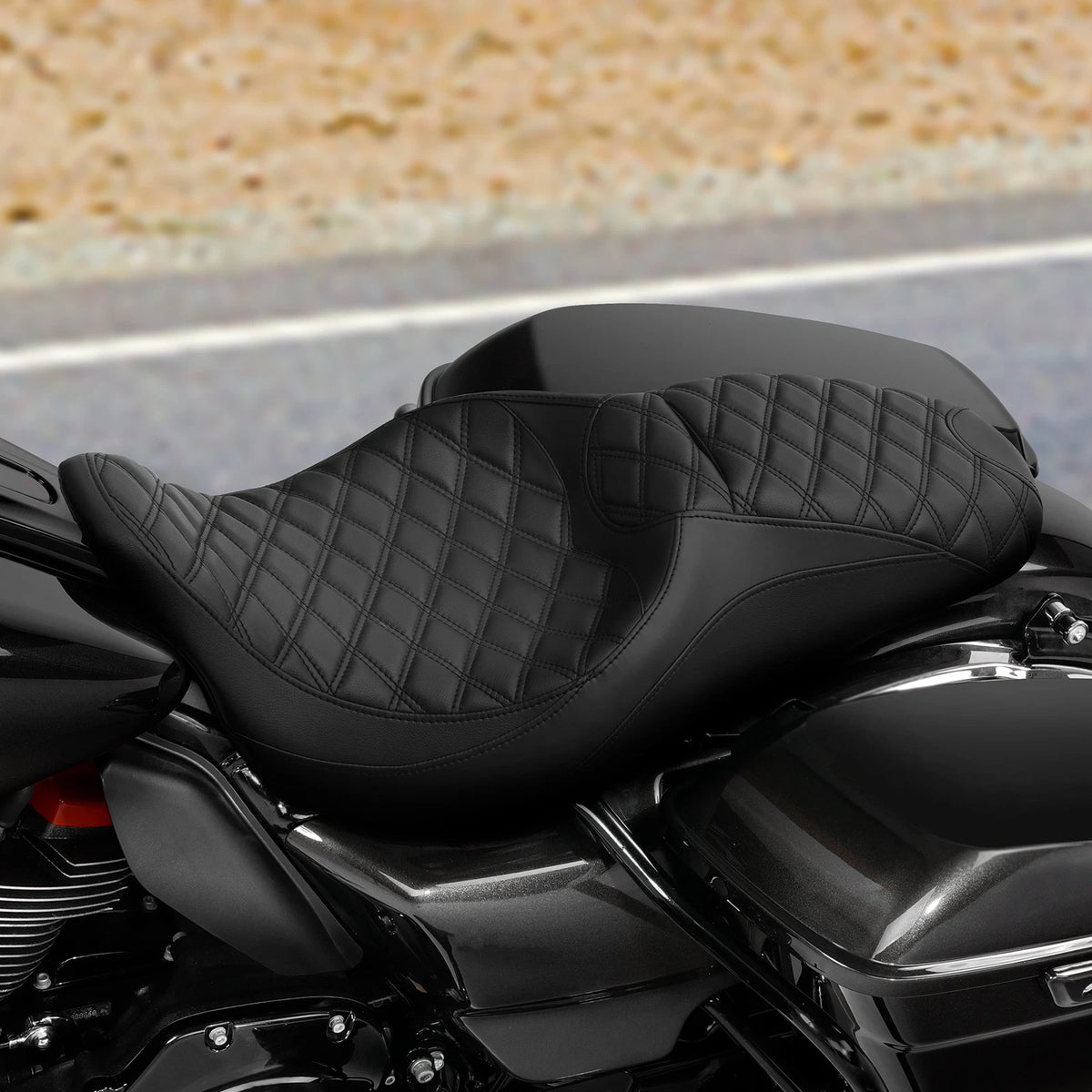 Pillion Seat for Harley Electra Glide & Street Glide (2009–2023)