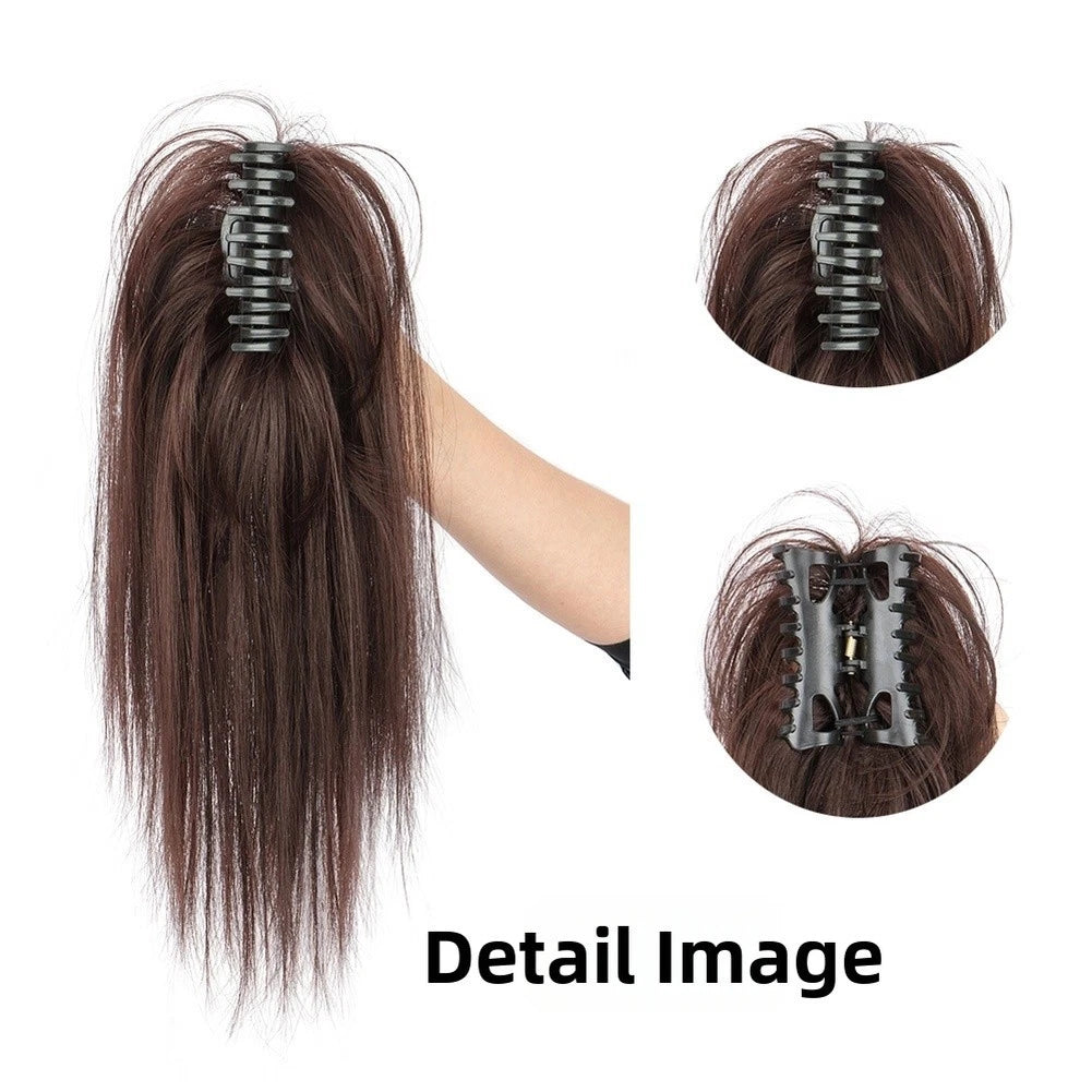 Synthetic Hair Ponytail Extensions Half Up 35cm (Waterfall Style)