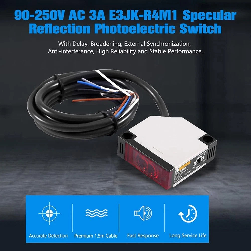 E3JK R4M1 Photoelectric Sensor Switch for Industrial Applications