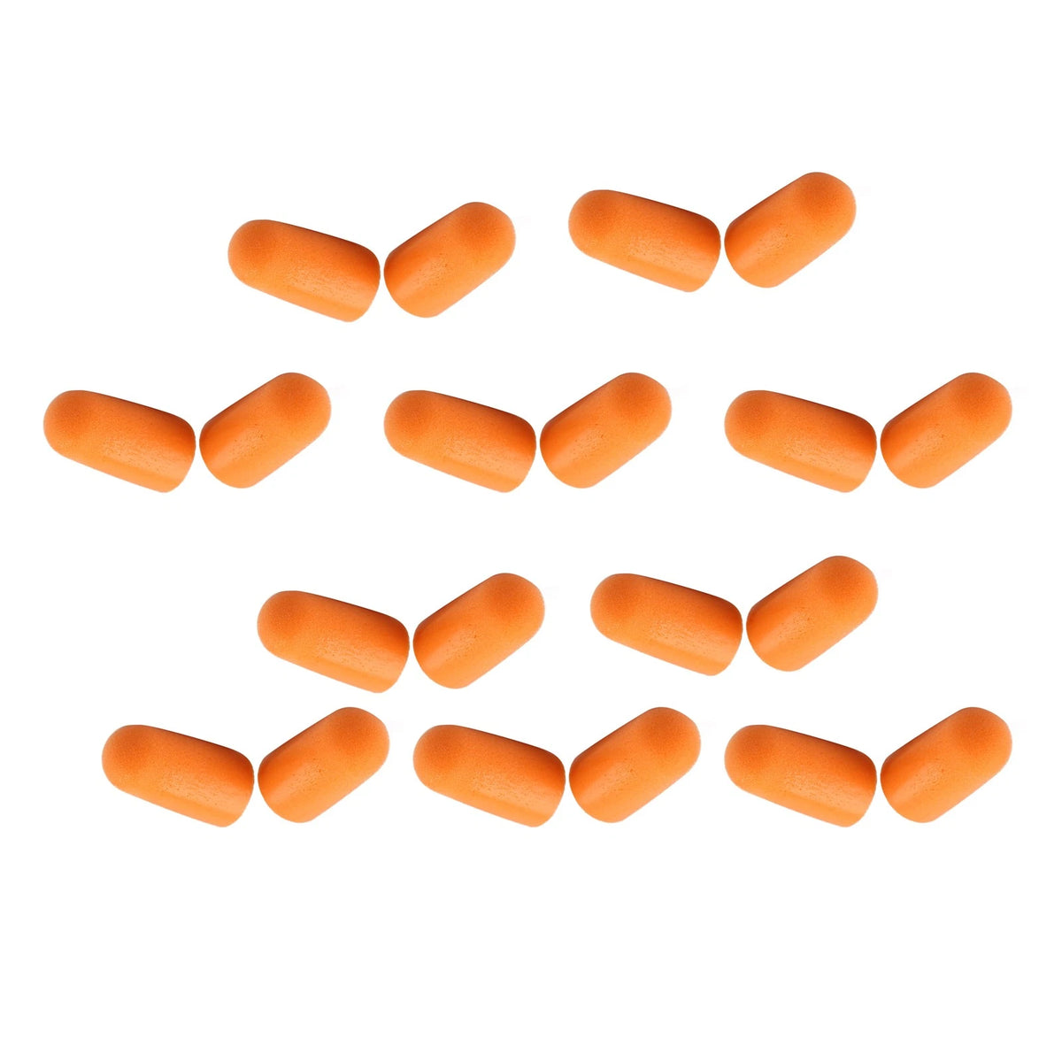 10 Pair Foam Earplugs Noise Reducer Disposable Ear Plugs