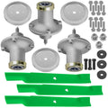 Deck Spindle Pulley and Blade Replacement for Dixon Ram Ultra 61 RZT (61" 2010–2019)
